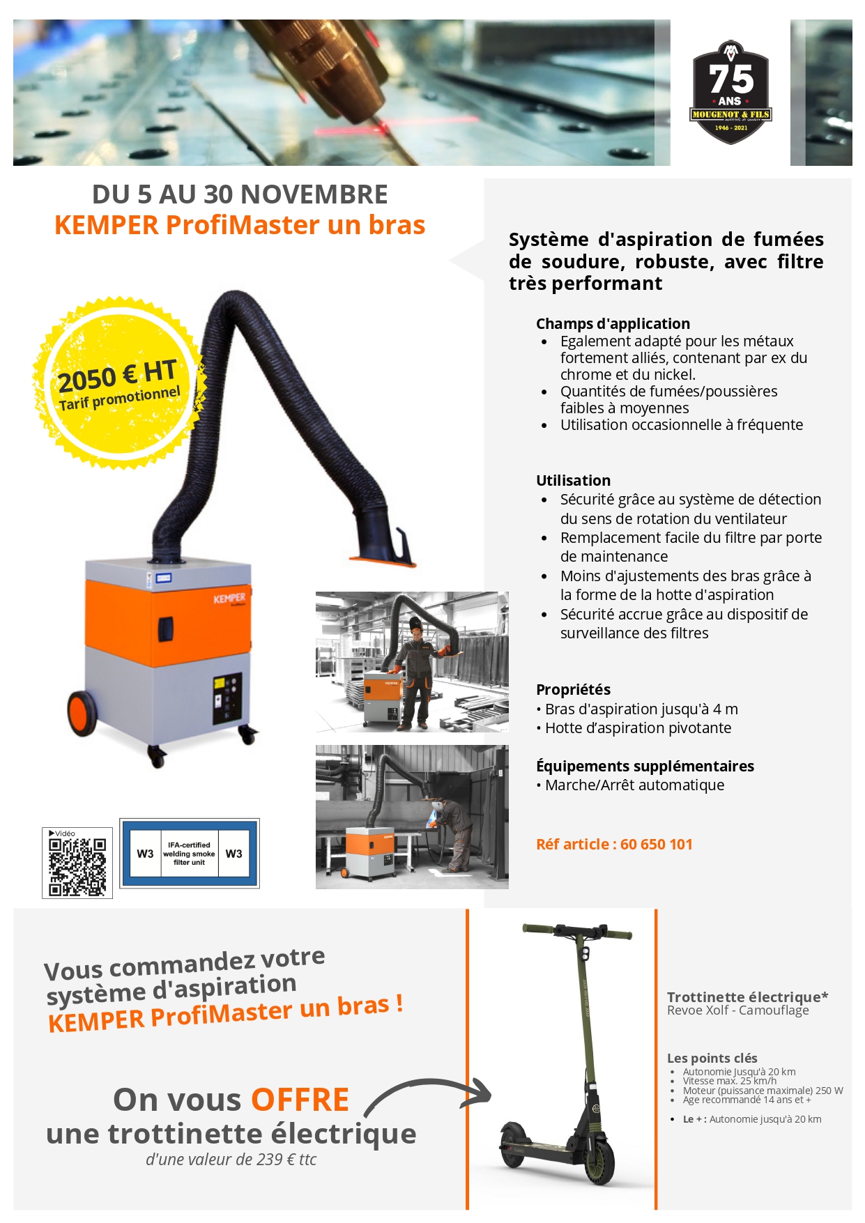 Mougenot et Fils - Promotion KEMPER PROFIMASTER 